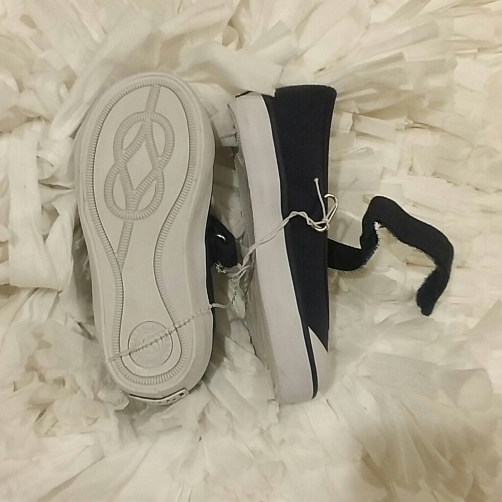 Polo Ralph Lauren Girls Blue Mary Janes Sneakers 7 - Picture 11 of 15